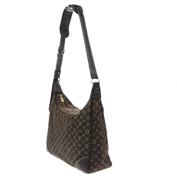 LOUIS VUITTON Boulogne 30 Shoulder Bag Monogram Mini Lin Canvas - Picture 2 of 14